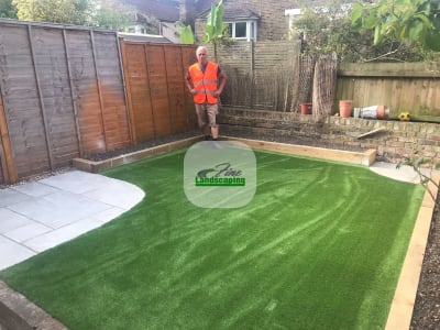 Artificial Grass Contractors project in Clapham