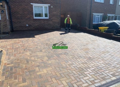 Completed outdoor project in Sevenoaks