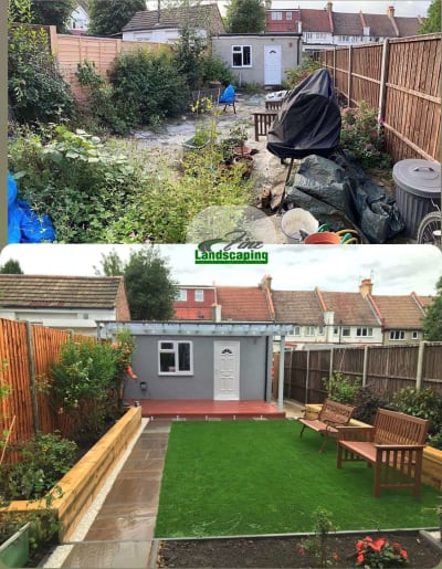 Artificial Grass project in Clapham