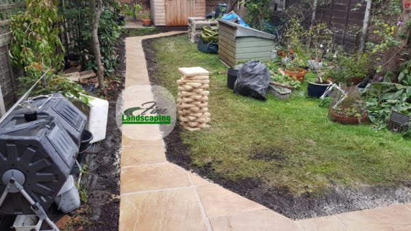 Garden Pathway Paving