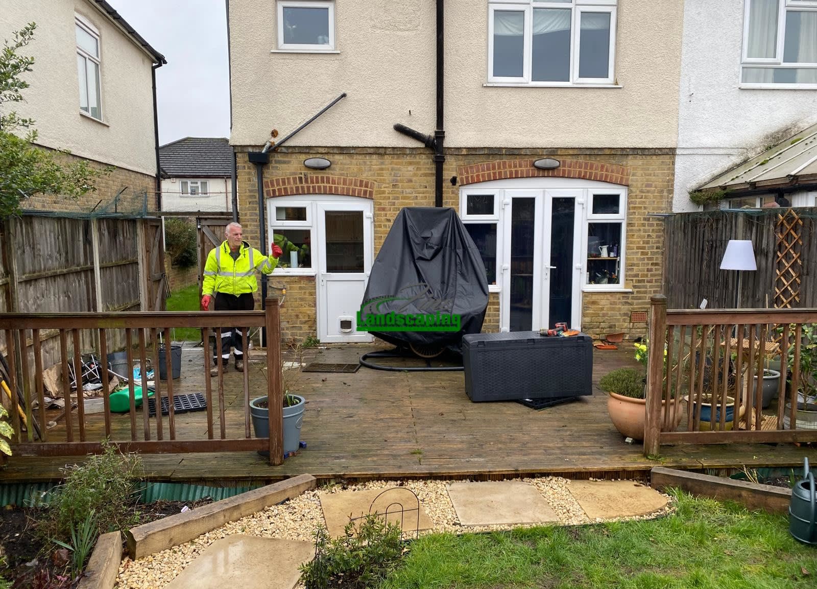 Joanna patio renewal completed