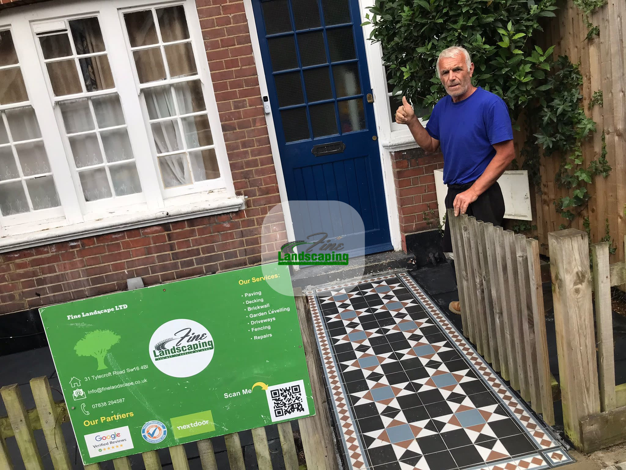 Victorian tile detail