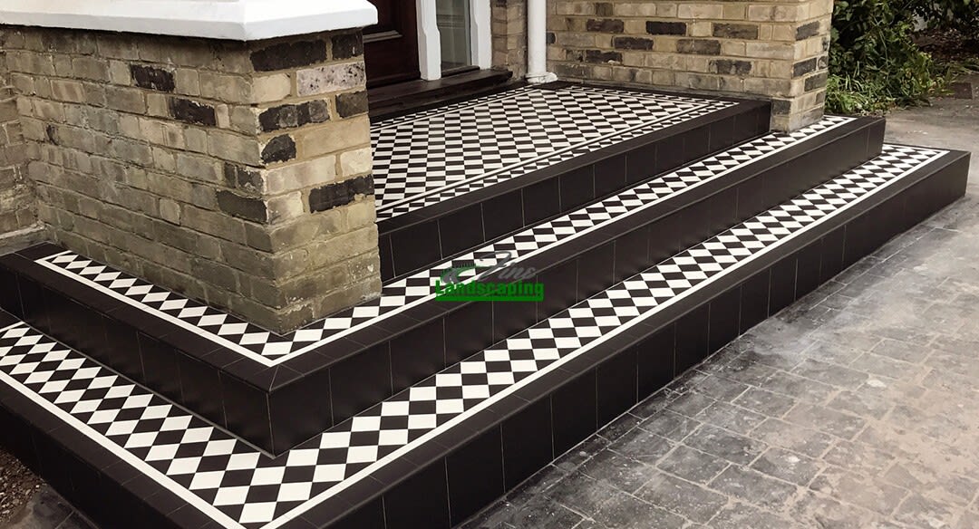 Decorative tile border