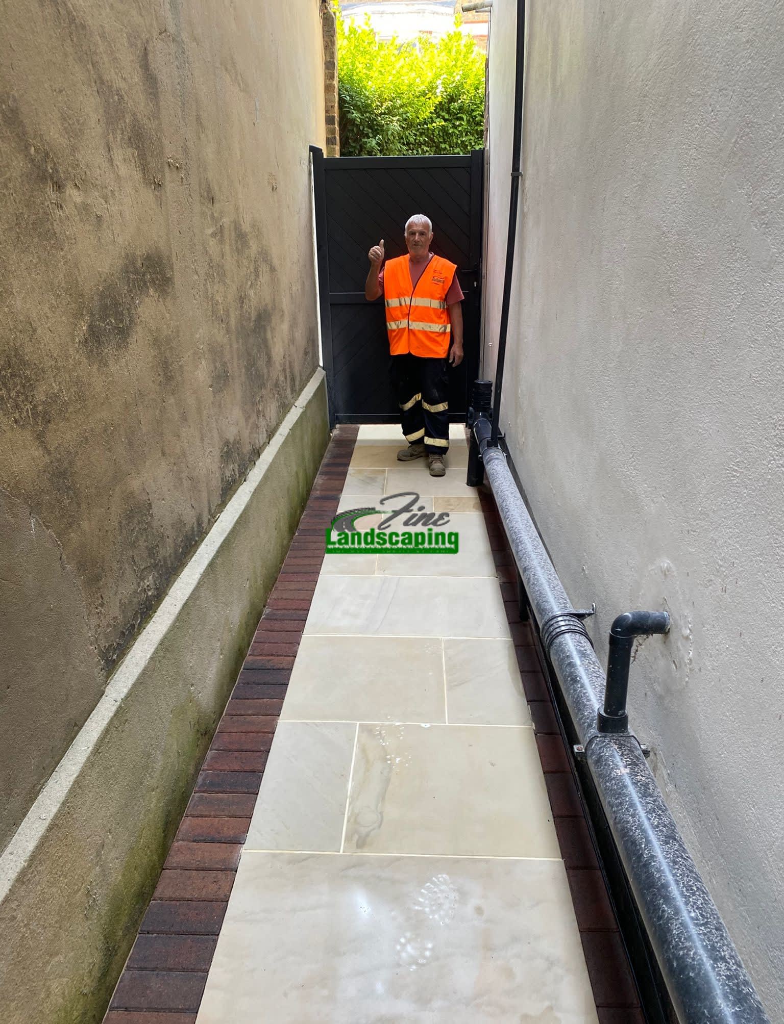 Kristina project completed front garden