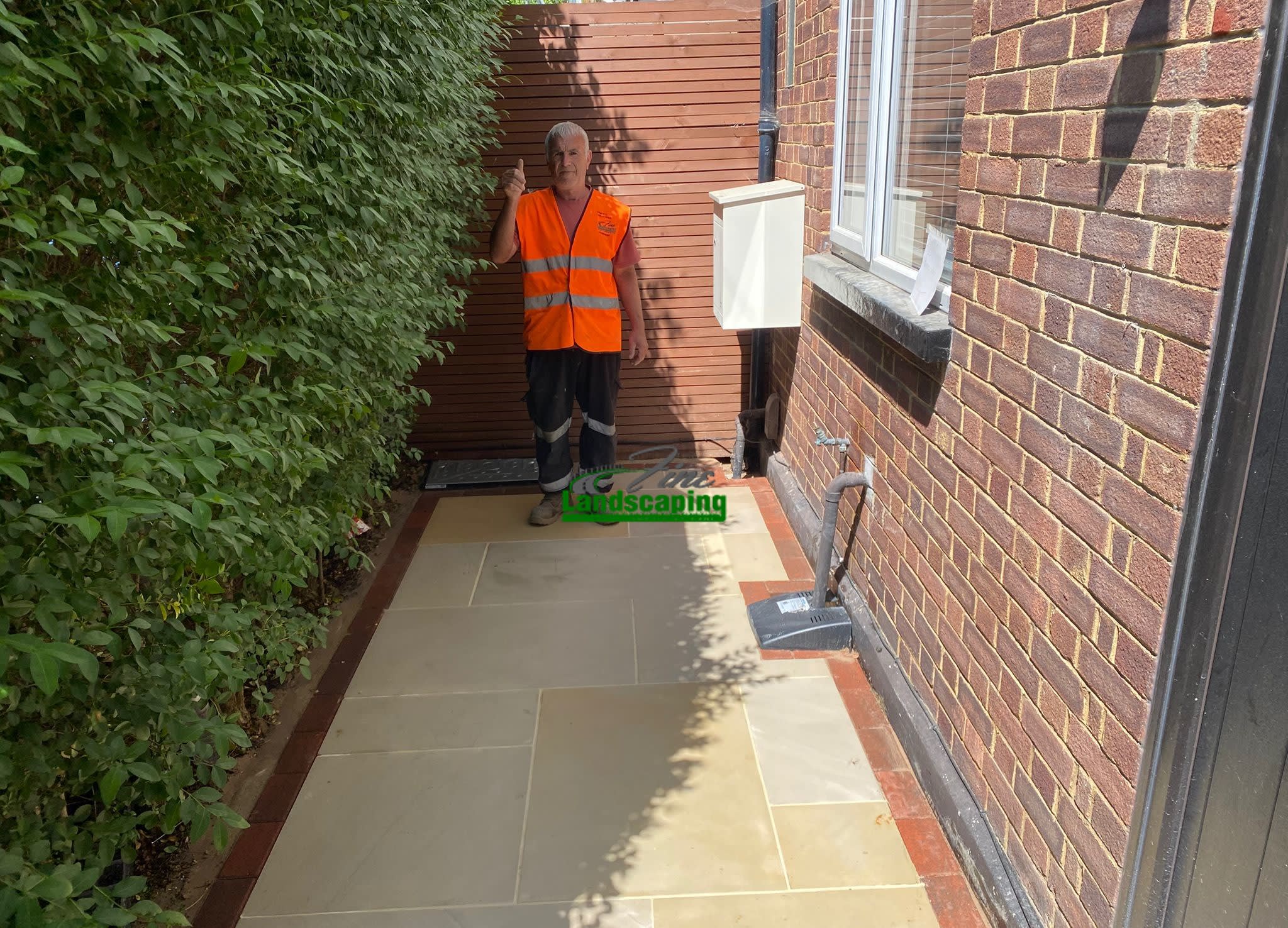 Back garden after renovation