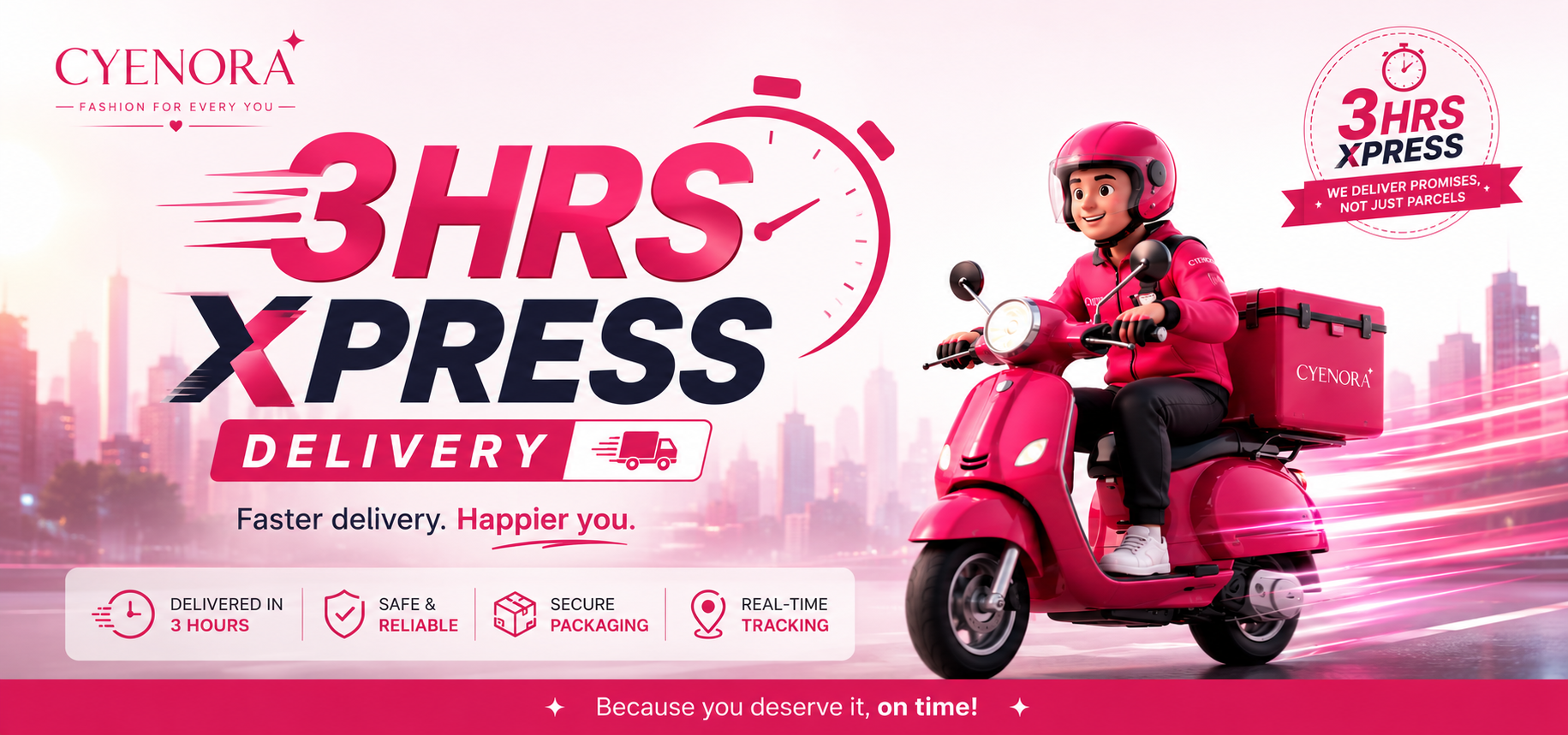 3Hrs Xpress Delivery