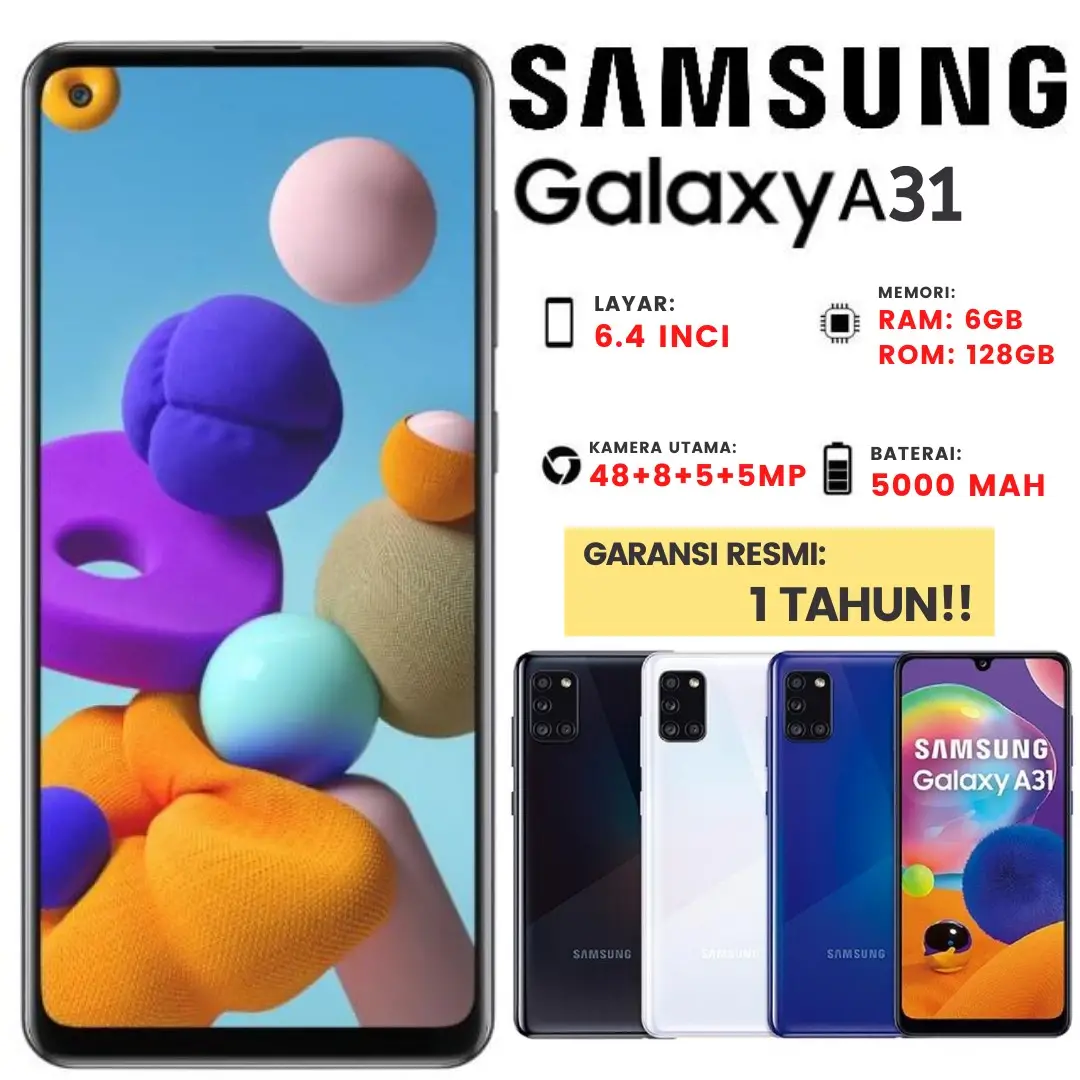 Cấu hình Samsung A31 Tất cả những gì bạn cần biết
