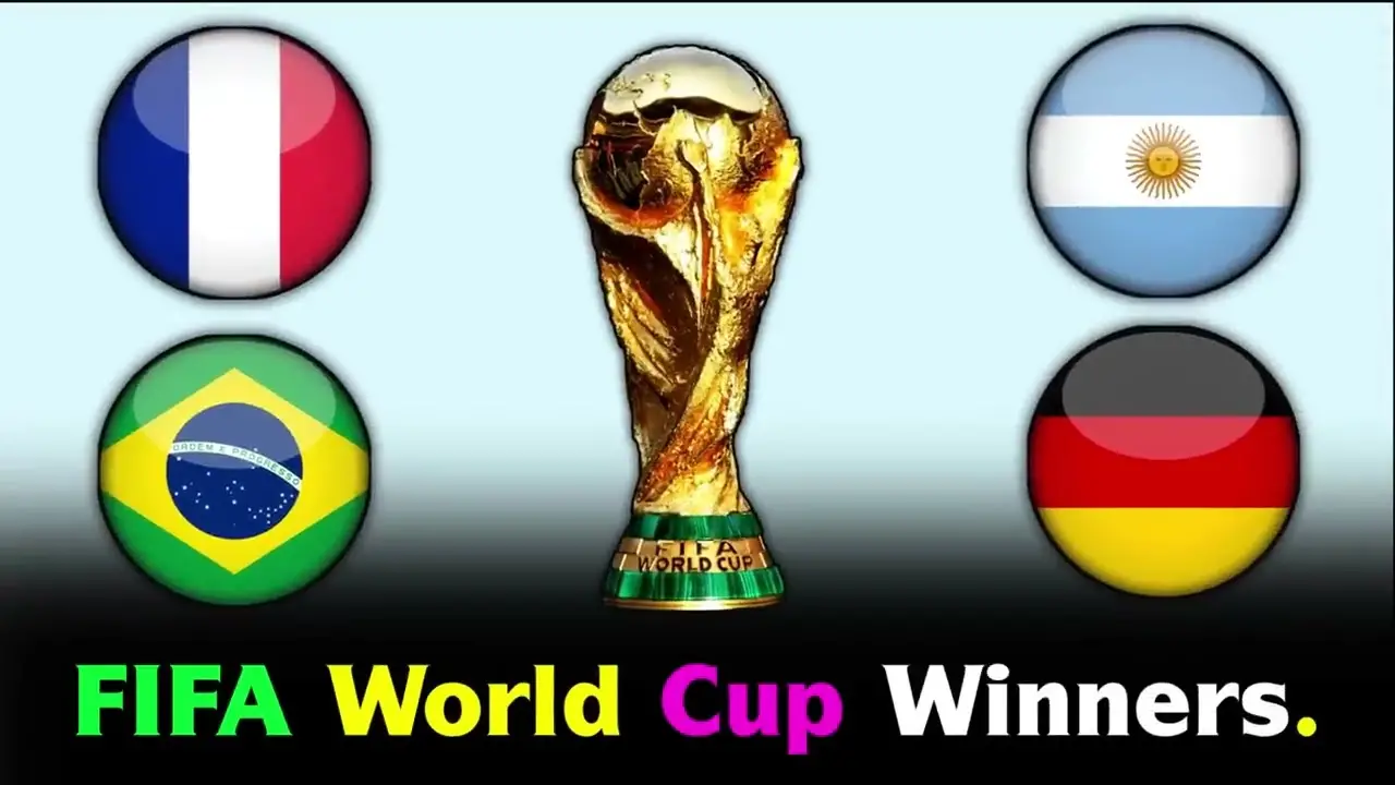 Soccer world cup winners list