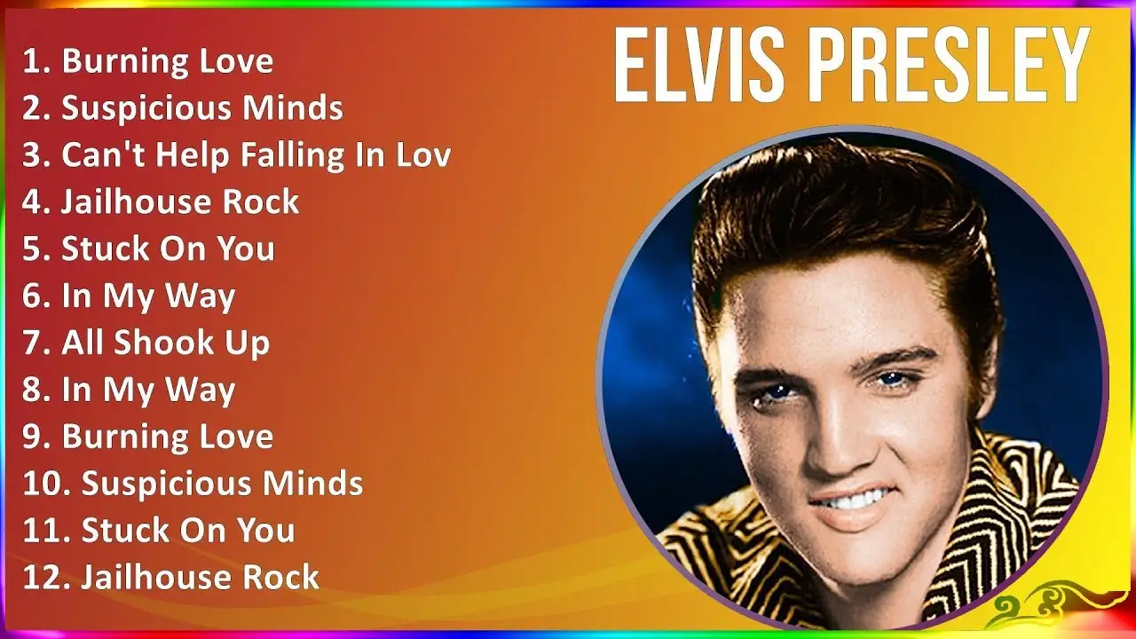 Elvis Presley The King of Rock and Roll