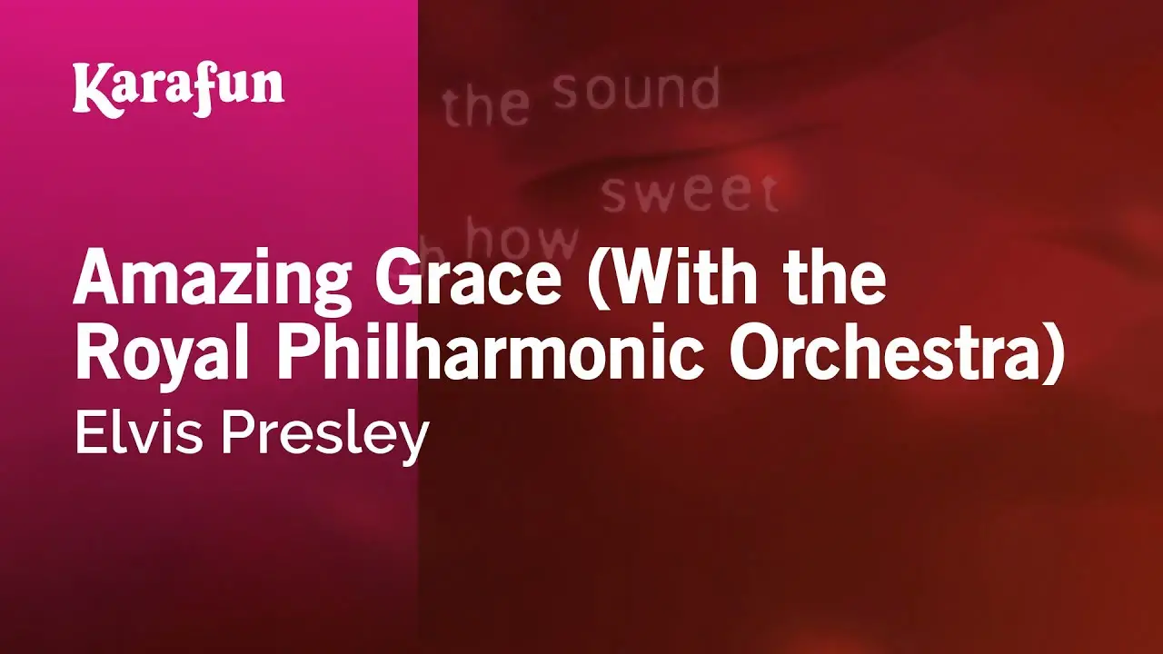 Experience the Magic Amazing Grace by Elvis Presley with The Royal Philharmonic Orchestra