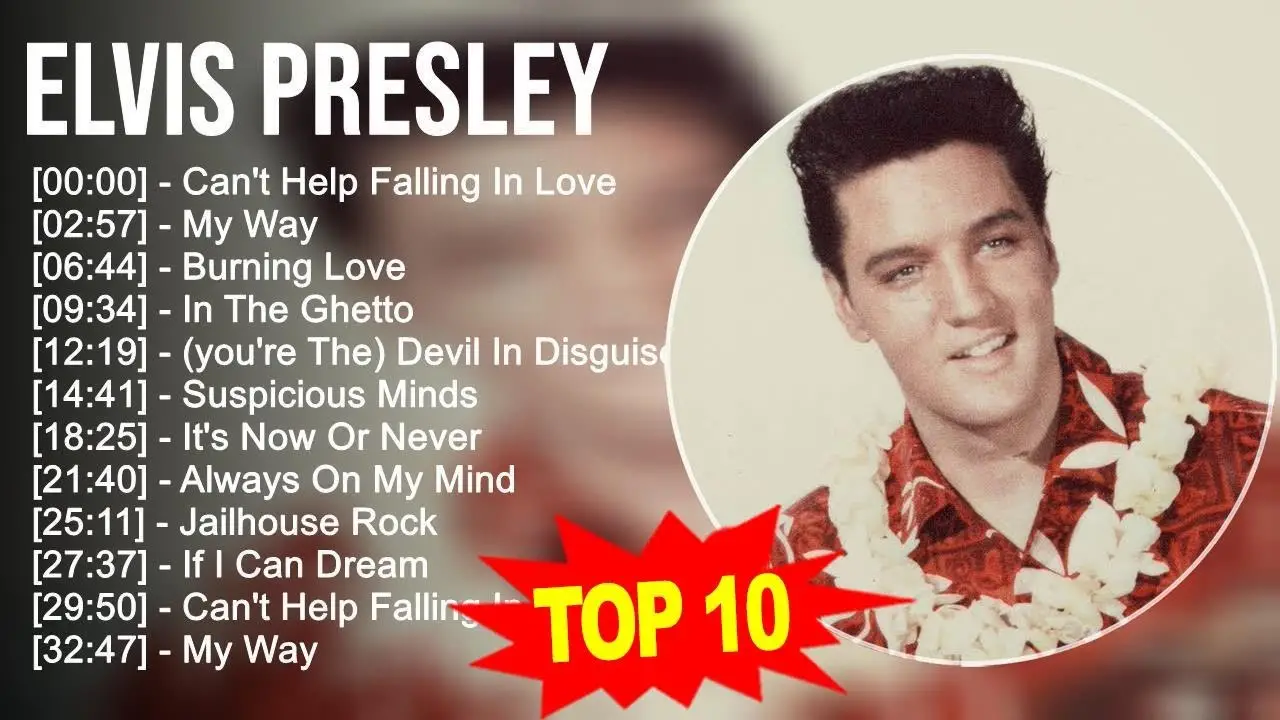 Top 10 Elvis Presley's Greatest Hits Songs That Will Make You Dance