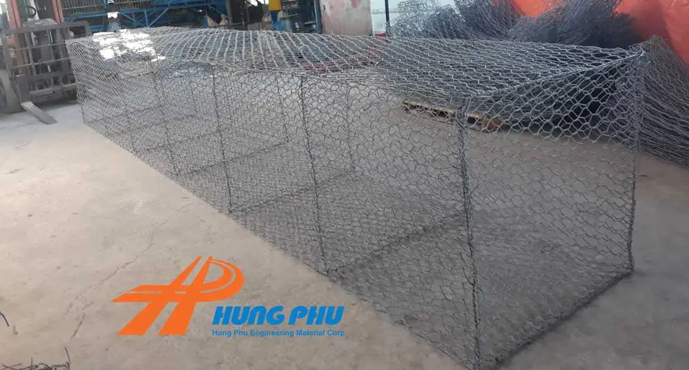 Rọ đá bọc nhựa PVC - Nâng cao tuổi thọ công trình bảo vệ đê điều, chỉnh trị sông, bảo vệ vờ biển