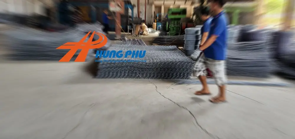 Giá rọ đá bọc nhựa PVC - Hưng Phú sản xuất và cung ứng toàn quốc