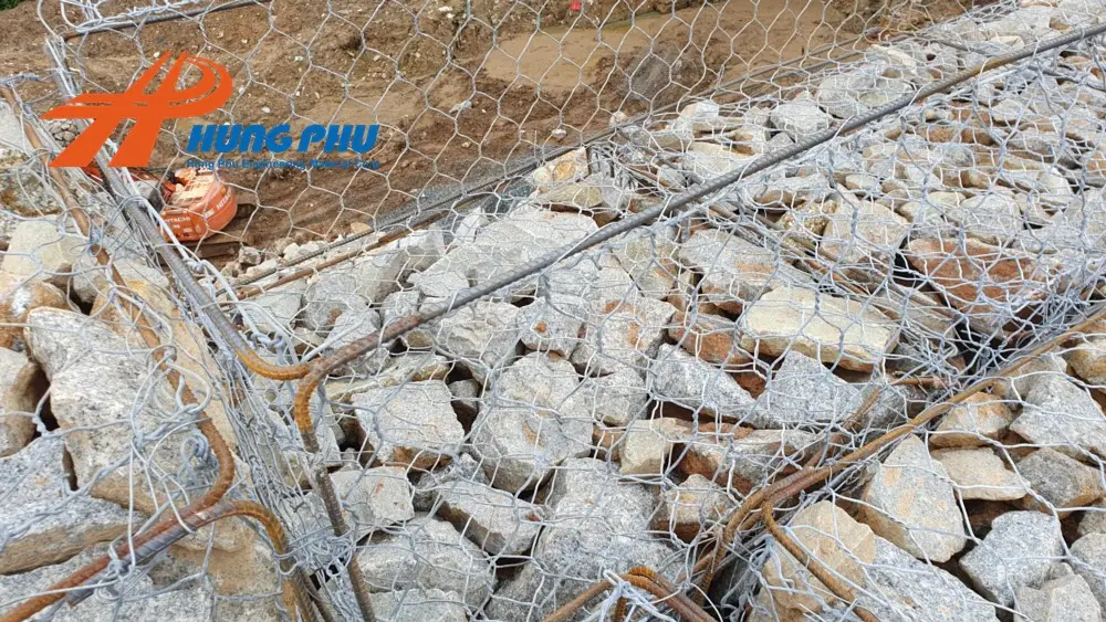Tường Chắn Rọ Đá - Giải pháp bảo vệ sạt lở đất hiệu quả hiện nay