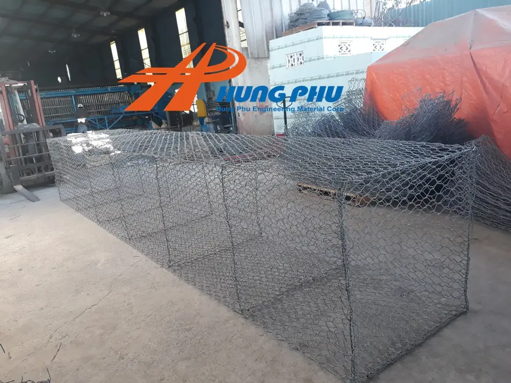 Liên kết thảm đá bằng dây - Bí quyết cho công trình bền vững