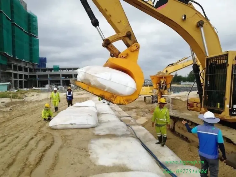 Bao địa kỹ thuật - Giải pháp Xây dựng & Bảo vệ Môi trường Bền vững Bao địa kỹ thuật - Giải pháp Xây dựng Bảo vệ Môi trường Bền vững