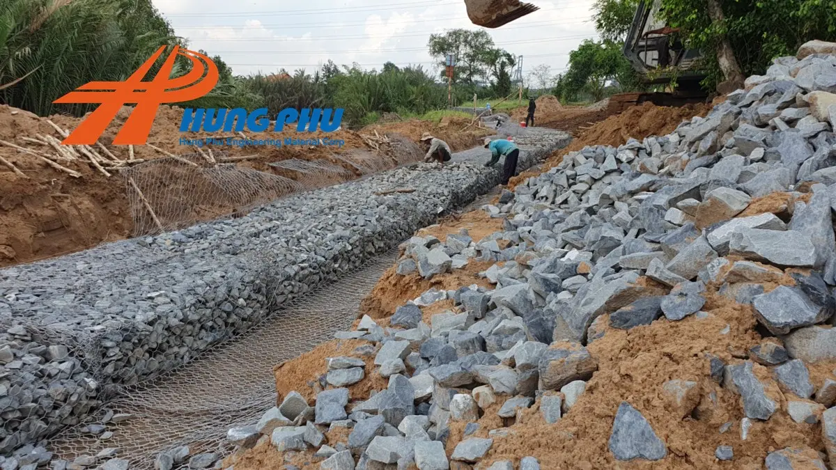 Sản xuất rọ đá chất lượng cao cho công trình bền vững và hiệu quả Rọ Đá Xanh - Giải Pháp Bền Vững Cho Ngành Xây Dựng
