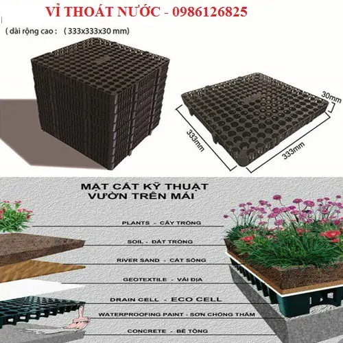Vỉ Thoát Nước Sân Vườn - Giải Pháp Xanh Cho Mọi Nhà Vỉ Thoát Nước Sân Vườn - Giải Pháp Xanh Cho Mọi Nhà