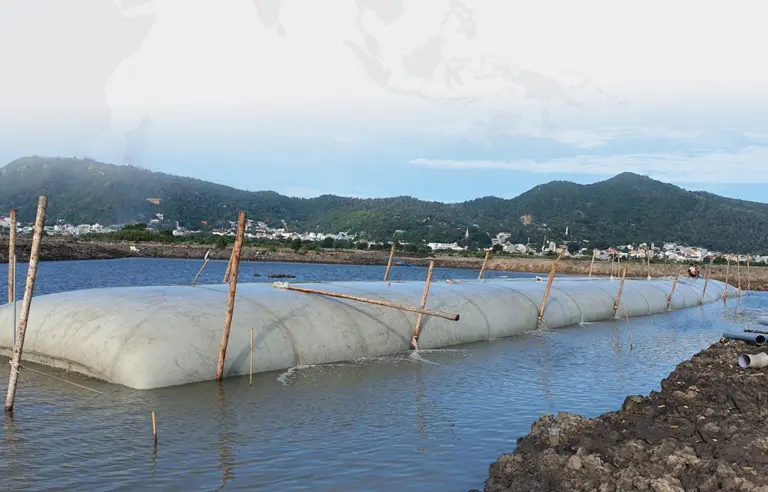 Ống địa kỹ thuật Geotube - Giải pháp bền vững cho bờ biển Ống địa kỹ thuật Geotube - Giải pháp bền vững cho bờ biển