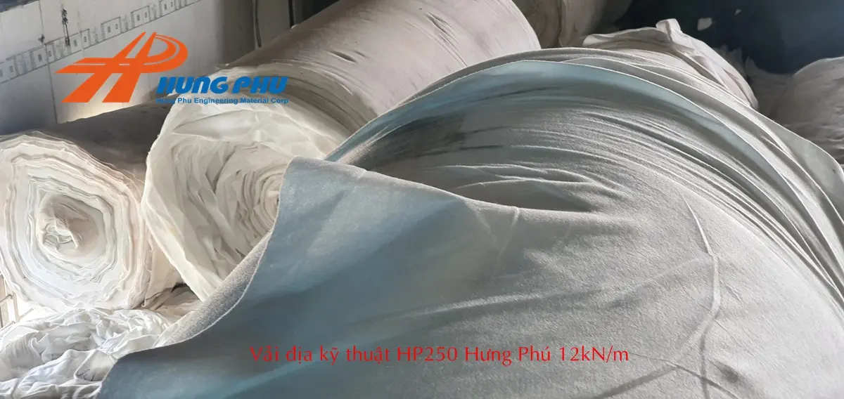 Vải Địa Kỹ Thuật Không Dệt 12kN/m - Giải Pháp Xây Dựng Xanh Vải Địa Kỹ Thuật Không Dệt 12kN/m - Giải Pháp Xây Dựng Xanh
