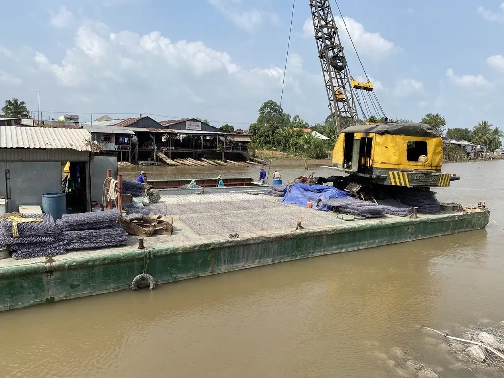 Rọ đá làm kè Giải pháp bền vững cho tương lai ven biển Rọ đá làm kè Giải pháp bền vững cho tương lai ven biển