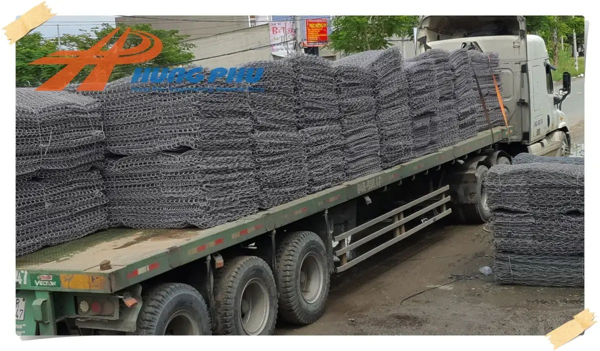 Rọ đá neo Giải pháp bền vững cho công trình kiên cố