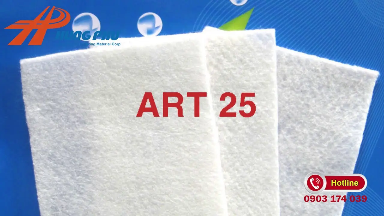 Vải Địa Kỹ Thuật Không Dệt ART - Giải Pháp Tiến Bộ Cho Cơ Sở Hạ Tầng Hiện Đại Vải Địa Kỹ Thuật Không Dệt ART - Giải Pháp Tiến Bộ Cho Cơ Sở Hạ Tầng Hiện Đại