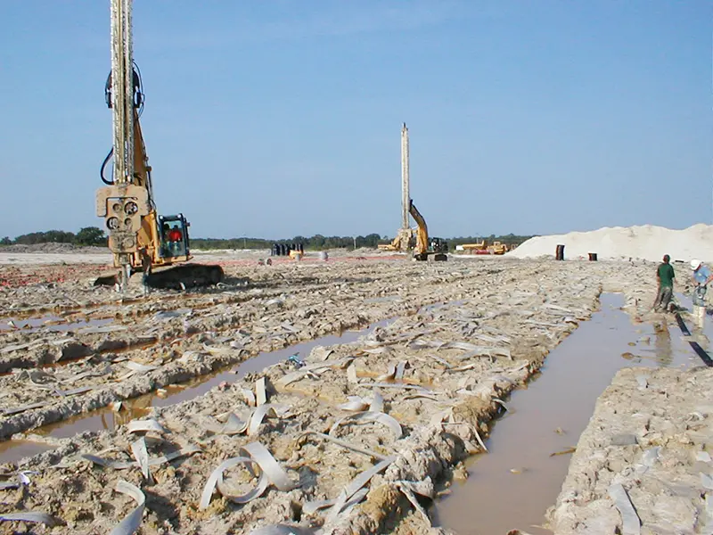 Thi Công Bấc Thấm Hút Chân Không - Giải Pháp Nền Móng Mới Thi Công Bấc Thấm Hút Chân Không - Giải Pháp Nền Móng Mới