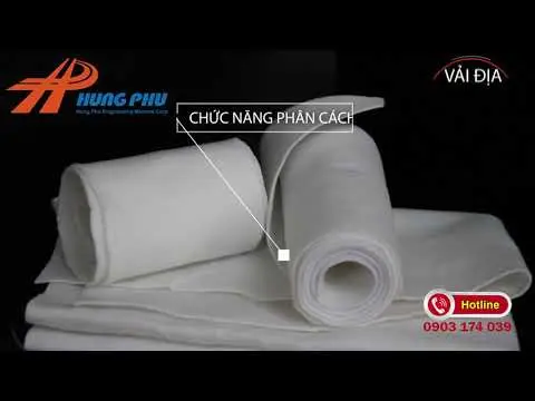 Vải Địa Kỹ Thuật 12kN/m - "Áo Giáp" Bảo Vệ Công Trình Vững Chãi Vải Địa Kỹ Thuật 12kN/m -