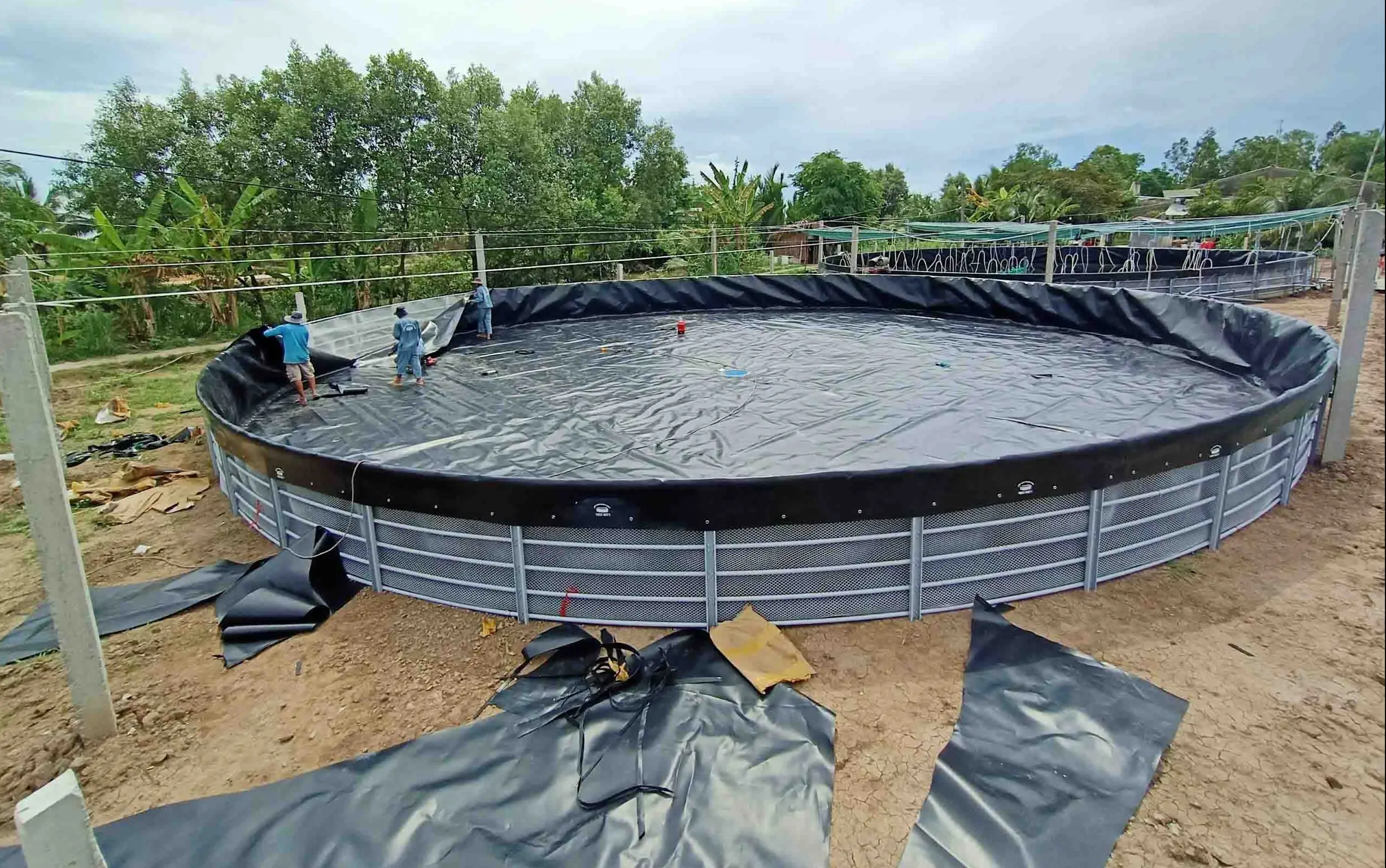 Bể Bạt HDPE Tròn - Cuộc Cách Mạng Mới Trong Nuôi Trồng Thủy Sản Hiện Đại