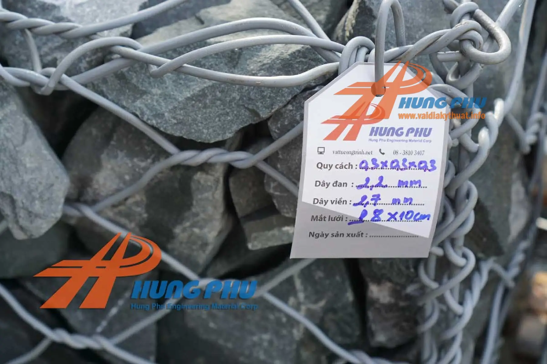Rọ đá 2x1x1 - Giải pháp thần kỳ cho công trình và cảnh quan