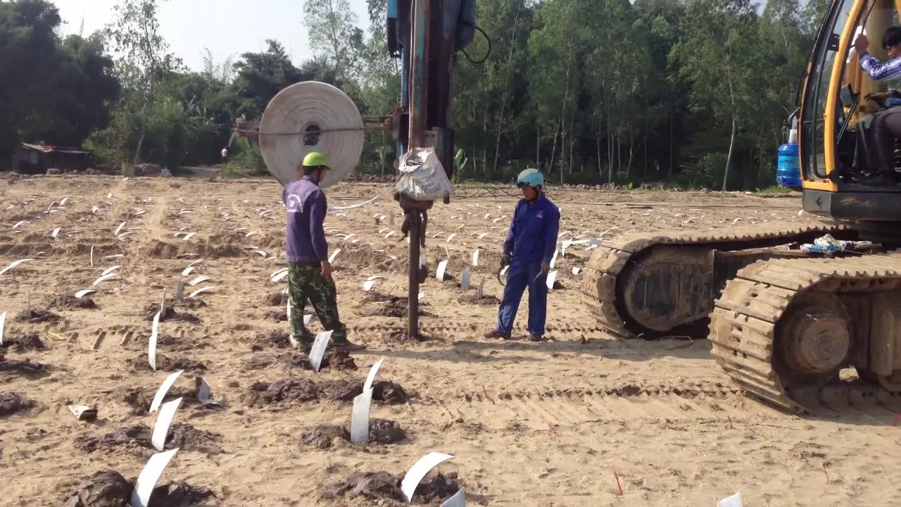 Nền Vững Chắc - Bấc Thấm Cứu Cánh, Nhanh Chóng Ổn Định!