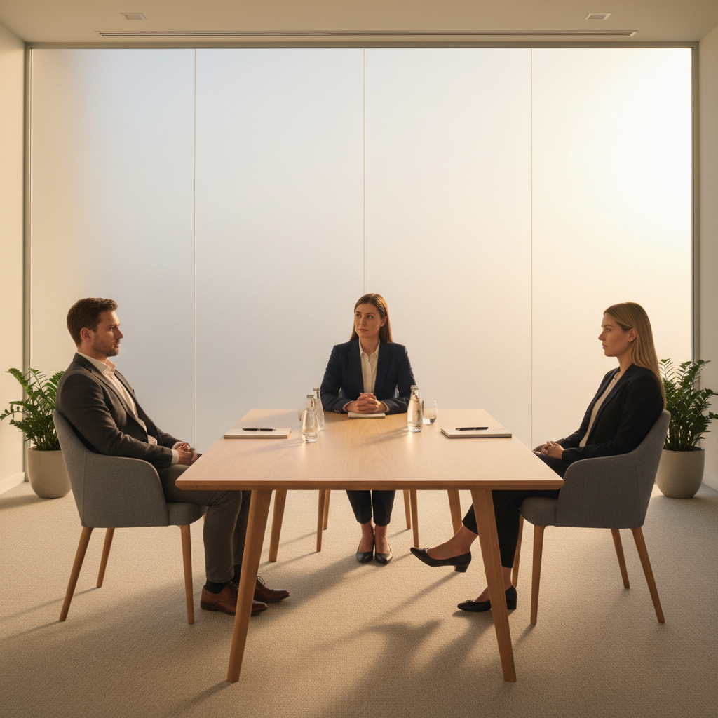 Professional mediation room in Toronto illustrating a neutral setting for reaching a separation agreement
