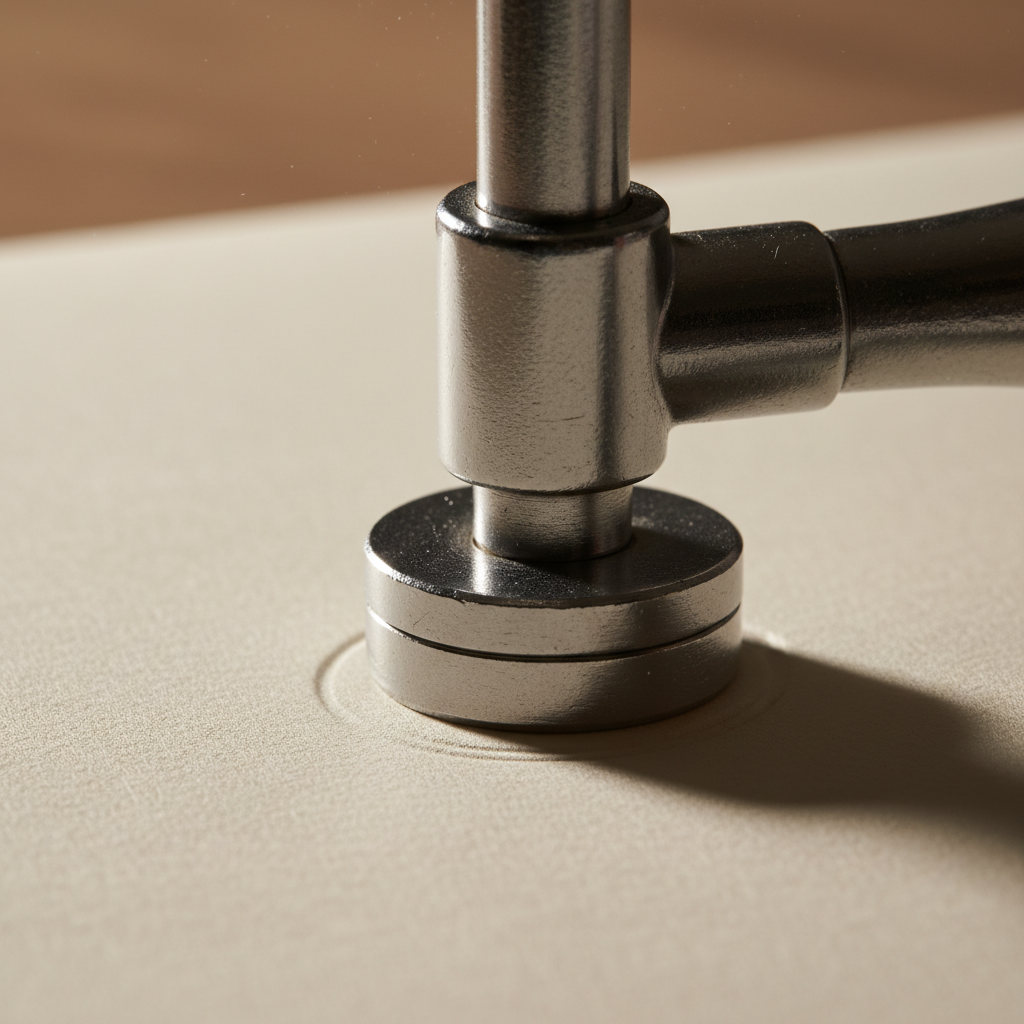 Close-up of notary embossing seal on paper, illustrating certified true copies requirements and proper document handling