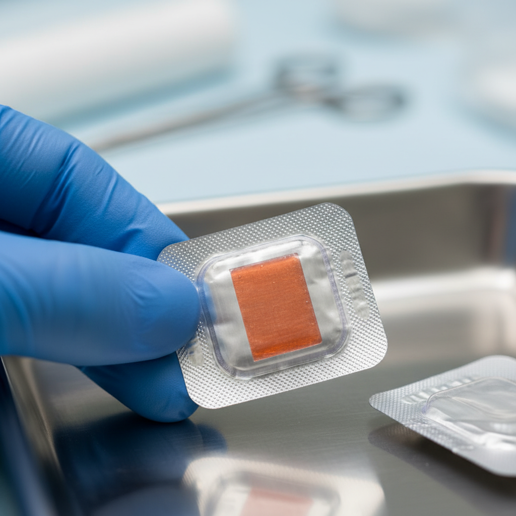 Close-up of Suboxone sublingual film on medical tray, illustrating opioid use disorder recovery options in Ontario clinics