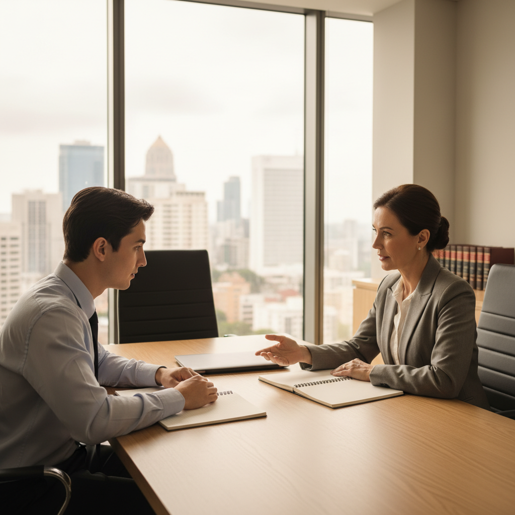 Consultation with immigration lawyer about Canada study permit options in Brampton