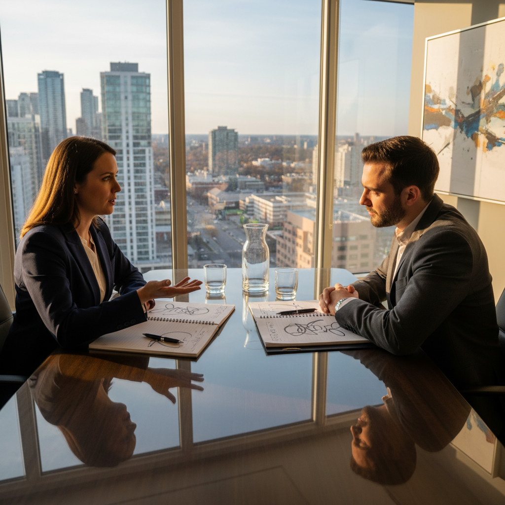 Client consultation in Brampton for immigration appeal and judicial review planning