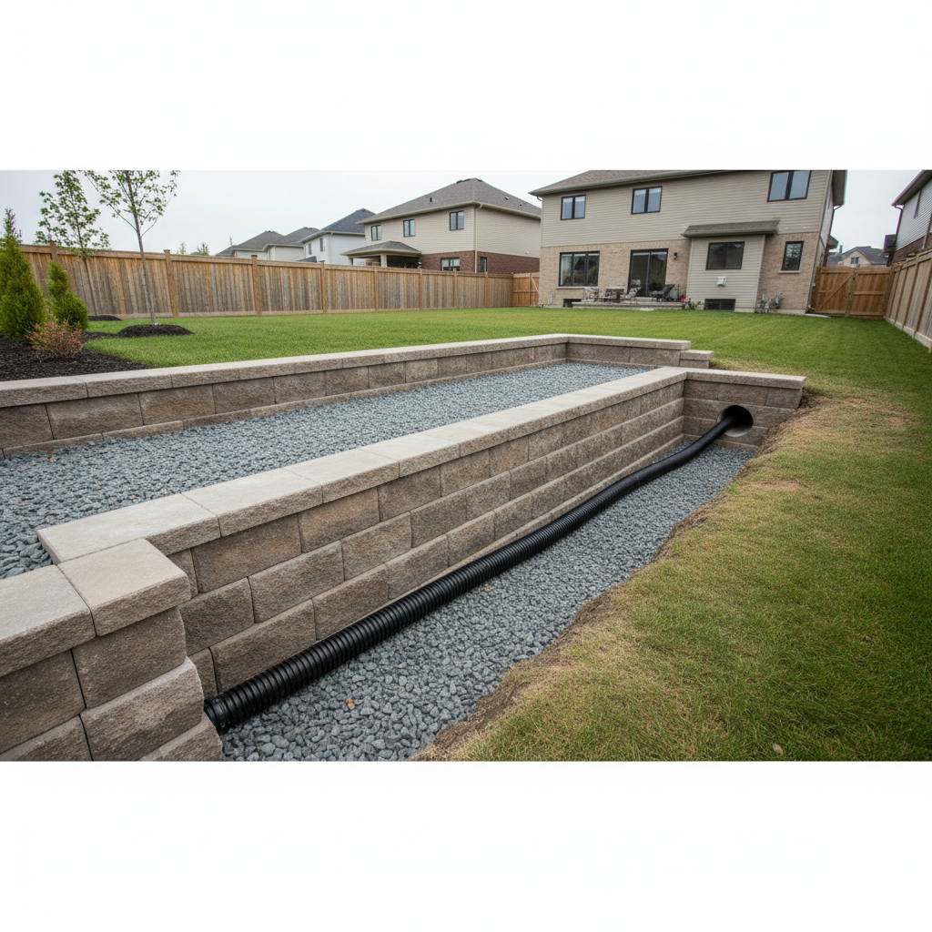 Retaining Wall Drainage: The Ultimate Fix for Wet Soil 2026