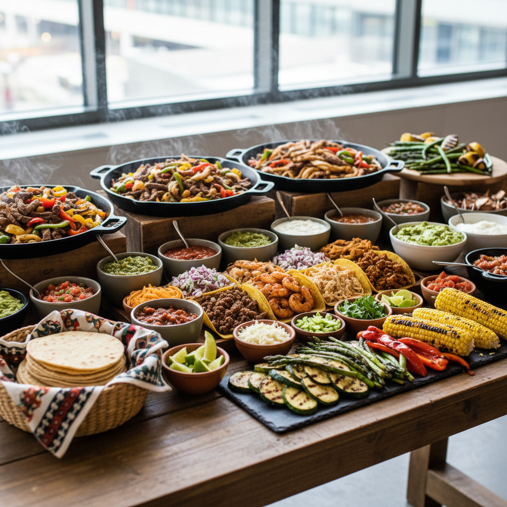 Mexican Grill Catering Menu Ideas: Feed Guests Without Stress