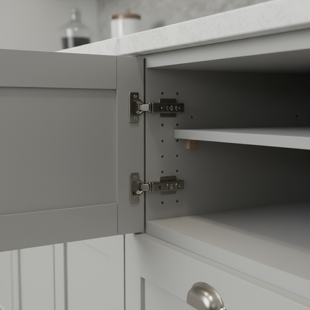Custom Home Makeovers: Add Value and Comfort in 2026 1 Close-up of custom cabinetry with soft-close hardware and MDF shaker door finish, showcasing Altima’s factory-direct craftsmanship for custom home renovations