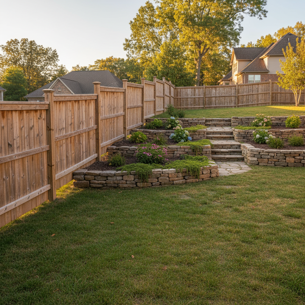 Sloped Yard Fences: Keep Privacy and Cut Yard Work 2026
