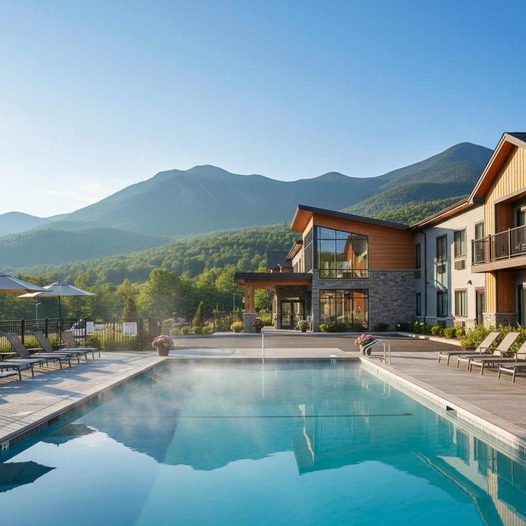 North Conway Mountain-View Motel: Comfort, Parking, Pool