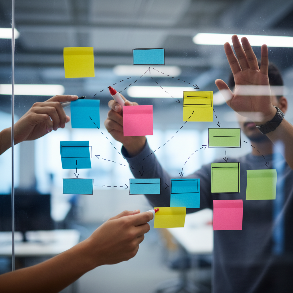Business analysis certification tools: close-up of process mapping and requirements elicitation artifacts used by project managers