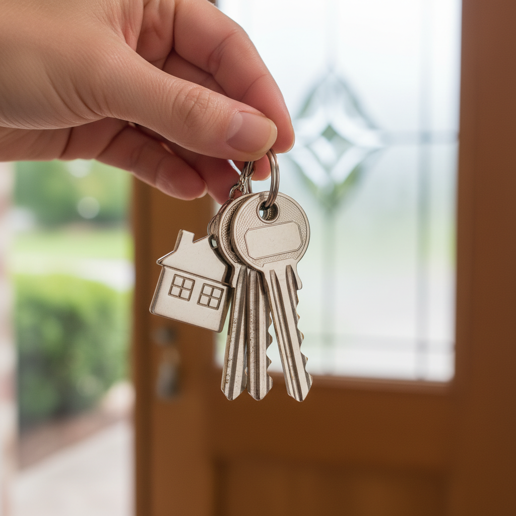 Close-up of new house keys symbolizing a buyer’s agent helping you secure the right home in the GTA