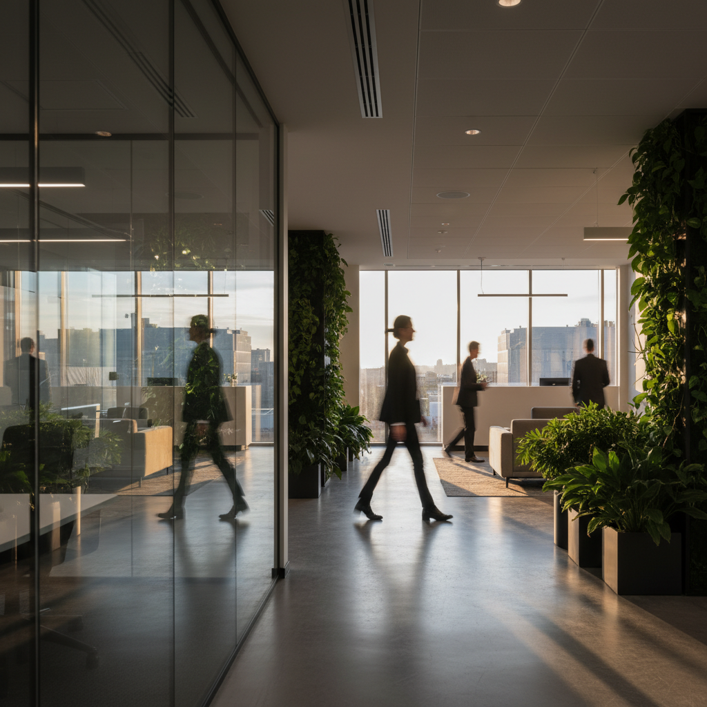 Client arriving at a professional Brampton office for immigration legal advice