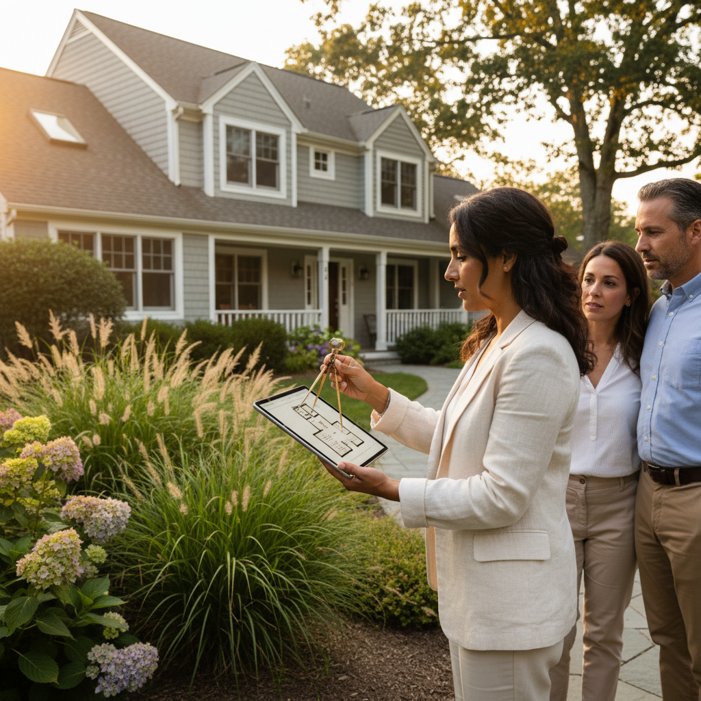 On-site Vaastu walkthrough at a suburban home, illustrating on-site audit format and cost drivers like scope and verification steps