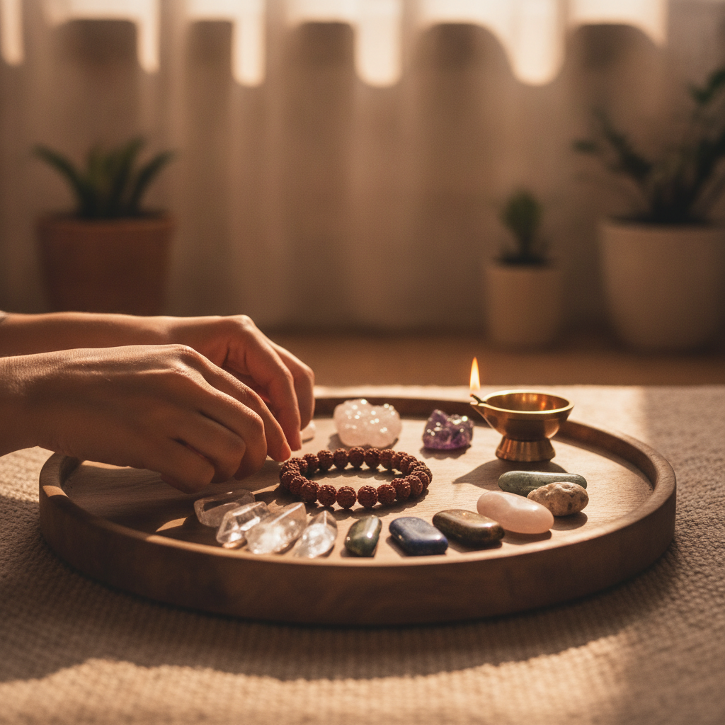 Remedial measures with gemstones and Rudraksha aligned to dasha timing for accurate horoscope interpretation