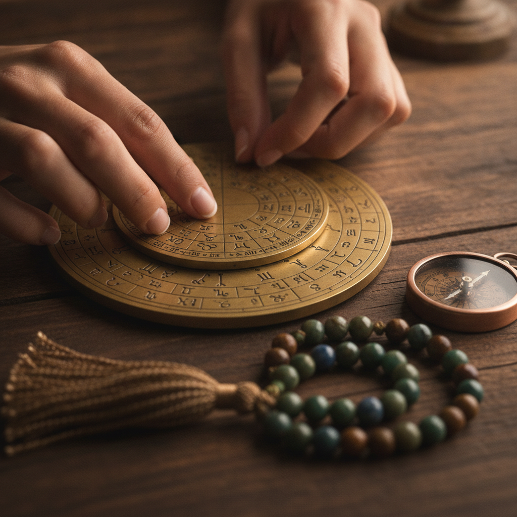 Close-up of Vedic birth chart used to ask an astrologer about career timing and strengths