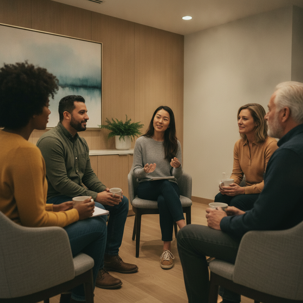 Group counseling supporting methadone maintenance treatment patients in an outpatient clinic