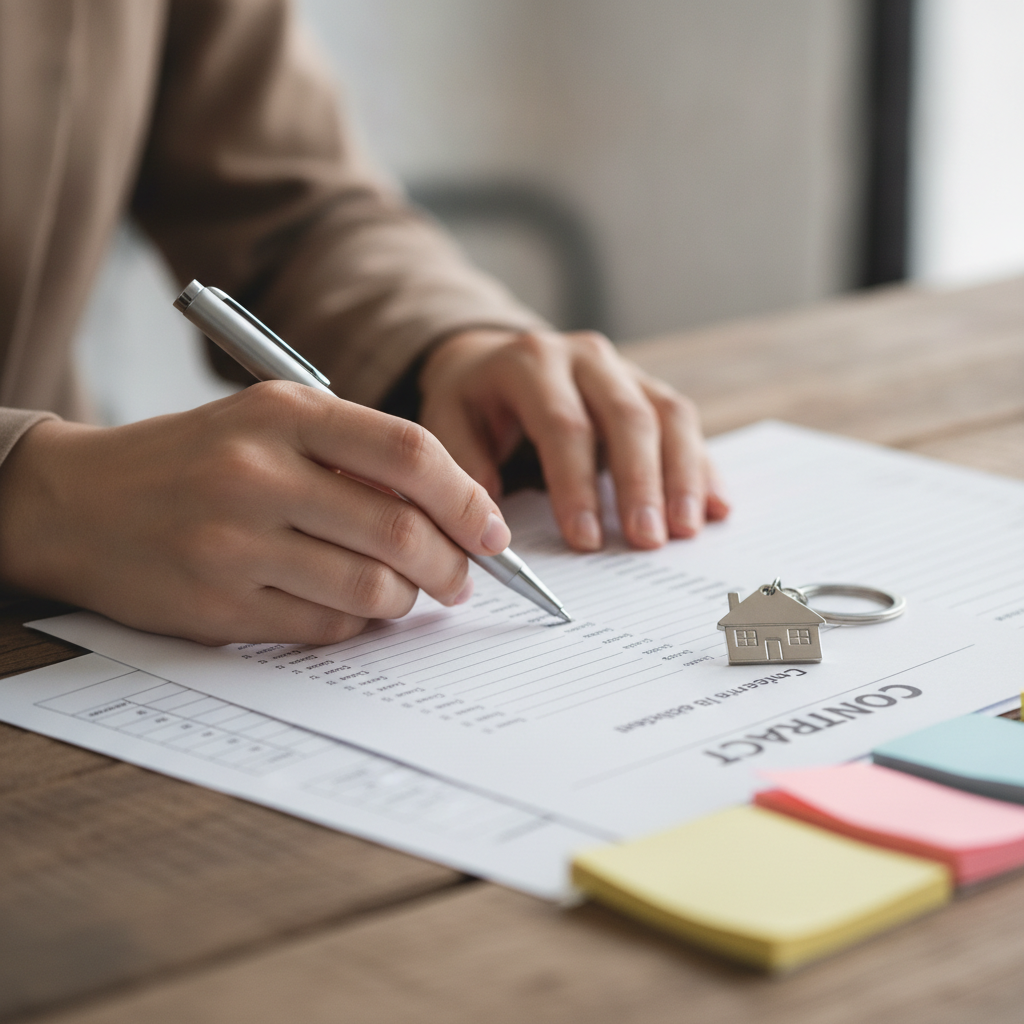 Ontario home seller support options: close-up of a listing checklist and keys organized before going live on MLS